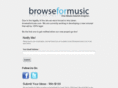 browseformusic.com