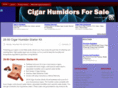 cigarhumidorsforsale.com