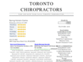 mytorontochiropractor.com