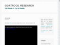 goatrockresearch.com