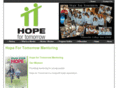 hopefortomorrowmentoring.org