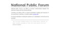 nationalpublicforum.org