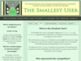smallestuser.com