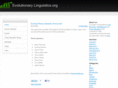evolutionarylinguistics.com