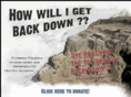 howwilligetbackdown.com