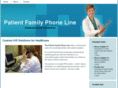 patientfamilyphoneline.com