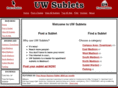 uwsublets.com