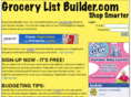 grocerylistbuilder.com