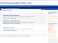 mountainvillagerentals.com