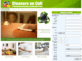 cleanersoncall.com