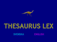 thesauruslex.se