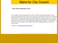 mannforcitycouncil.com