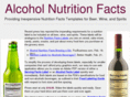 alcoholnutritionfacts.com