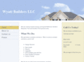 wyattbuildersllc.com