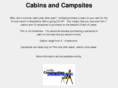 cabinsandcampsites.com