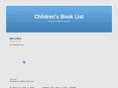 childrenbooklists.com