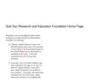 quitdocfoundation.com
