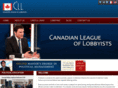 canadianleagueoflobbyists.com