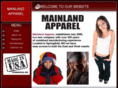 mainland-apparel.net