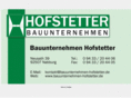 bauunternehmen-hofstetter.de