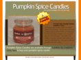 pumpkinspicecandles.com