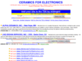 ceramicsforelectronics.com