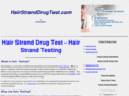 hairstranddrugtest.com