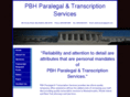 pbhparalegal-transcription.com