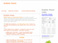 bubble-sheet.com