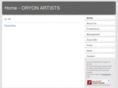 oryonartists.com