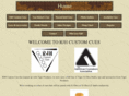 rjhcustomcues.com