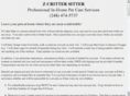 z-critter-sitter.com