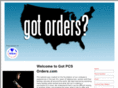 gotpcsorders.com