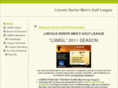 lincolnseniorgolf.com