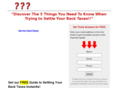 settlingbacktaxes.com