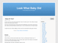 lookwhatbabydid.com