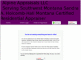 alpineappraisalsmt.com