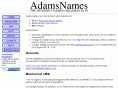 adamsnames.com