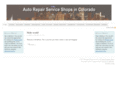 autorepaircolorado.com