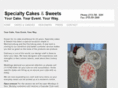 specialtycakesandsweets.com
