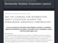 bombardier-airplane-corporation-litigation.com