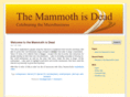 mammothisdead.com