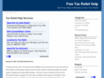 freetaxreliefhelp.com