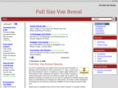 fullsizevanrental.net