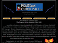 hauntedcidermill.com