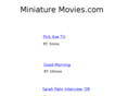 miniaturemovies.com