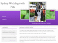 sydneyweddingswithpets.com