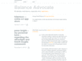 balanceadvocate.com