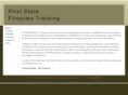 firststatefirearmstraining.com