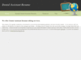 dentalassistantresume.net